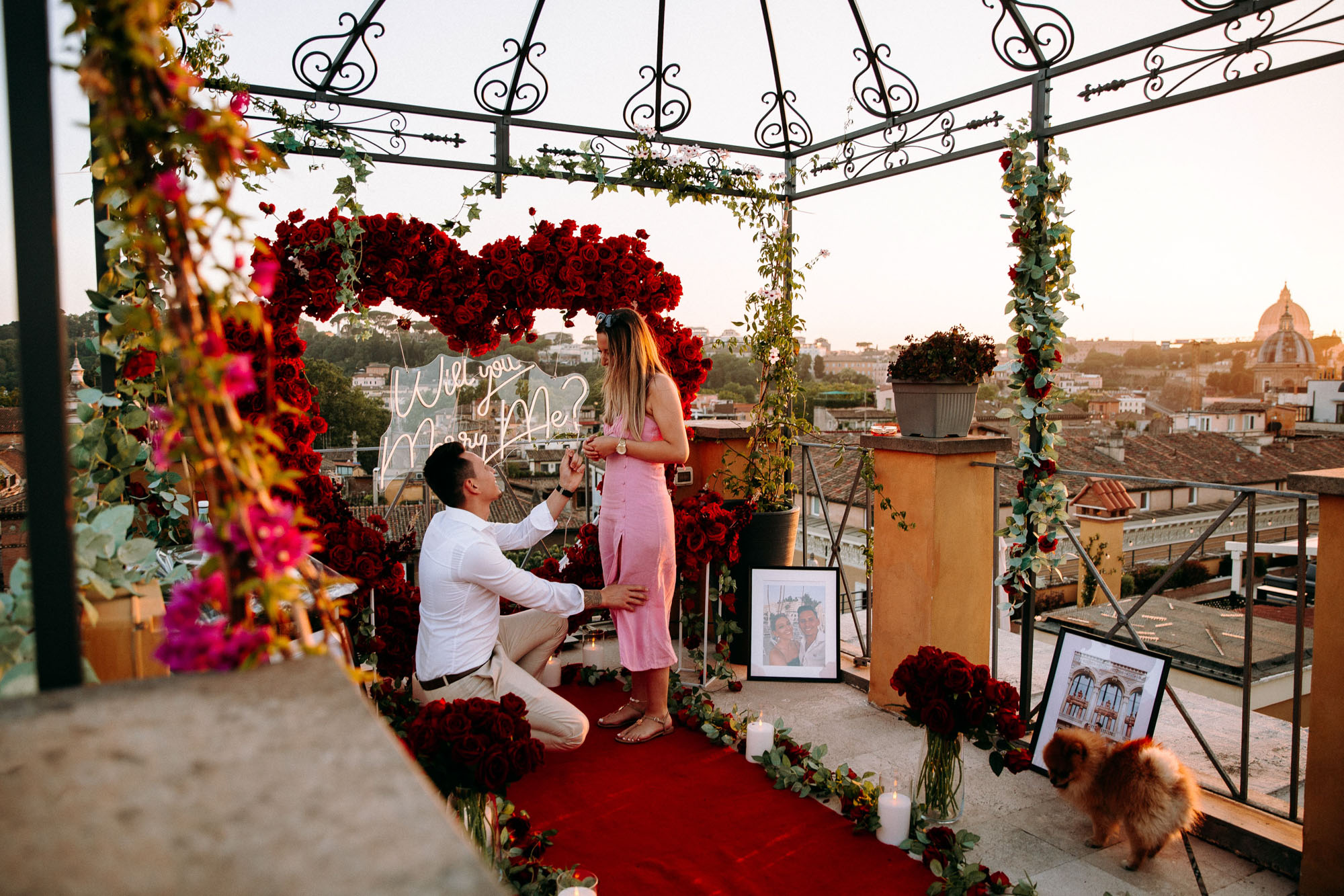 Discover the best places to propose in Rome from iconic landmarks to hidden romantic spots. Find the perfect location for your Rome proposal.